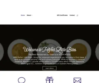 Perfectlittlebites.com(Perfect Little Bites) Screenshot