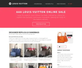 Perfectlouisvuittonsale.com(Designer Replica Louis Vuitton • Fake LV® Handbags & Accessory) Screenshot
