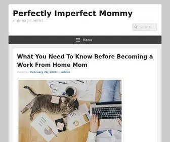 Perfectlyimperfectmommy.com(Anything but perfect) Screenshot