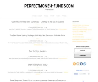 Perfectmoney-Funds.com(Finance Blog) Screenshot