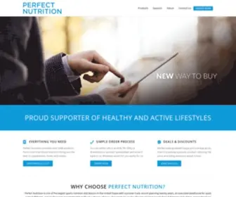 Perfectnutritioninc.com(Perfect Nutrition Inc) Screenshot