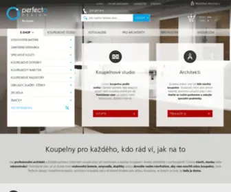 Perfecto.cz(Koupelnové studio) Screenshot