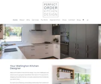 Perfectorder.co.nz(Perfect Order Kitchen Design) Screenshot