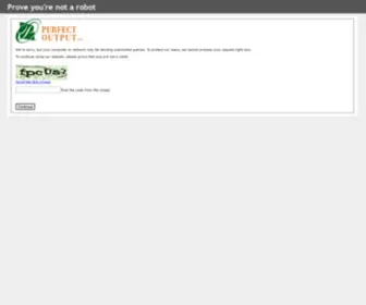 Perfectoutput.com(Perfect output) Screenshot