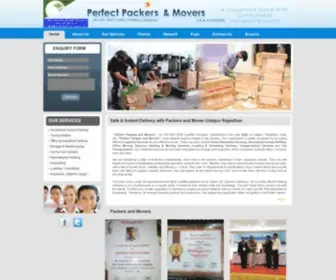 Perfectpackersandmovers.co.in(Packers and Movers Rajasthan) Screenshot