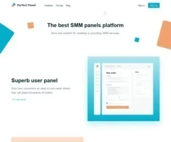 Perfectpanel.com(Perfect Panel) Screenshot