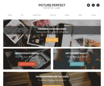 Perfectphotolab.com(Picture Perfect) Screenshot