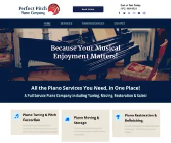 Perfectpitchpianotuning.com(Expert Piano Tuning) Screenshot