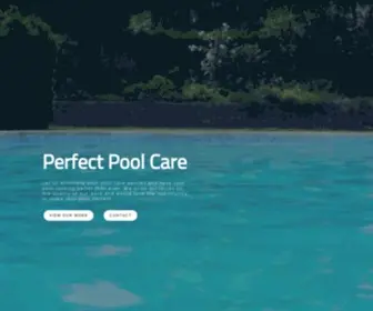 Perfectpoolcare.com(Perfect Pool Care) Screenshot