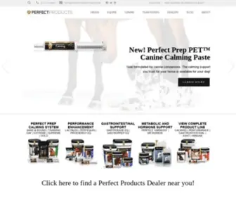 Perfectproductseq.com(Horse Calming Supplements and Performance Formulas) Screenshot