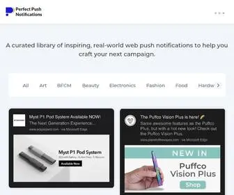 Perfectpushnotifications.com(Perfect Push Notifications by PushOwl) Screenshot