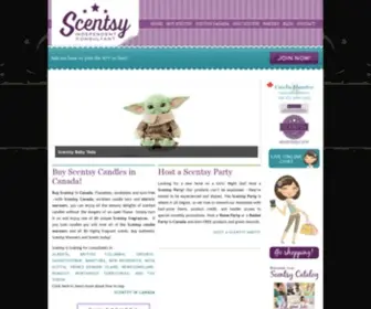 Perfectscentscanada.ca(Scentsy Canada) Screenshot