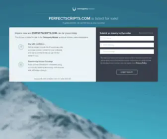 Perfectscripts.com(Perfectscripts) Screenshot