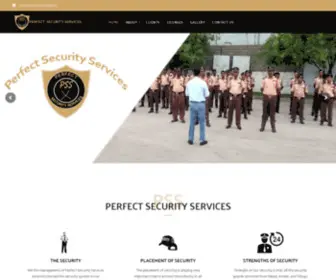 Perfectsecurity.info(PERFECT SECURITY SERVICES) Screenshot