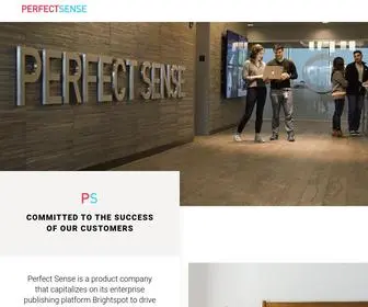 Perfectsensedigital.com(Perfect Sense) Screenshot