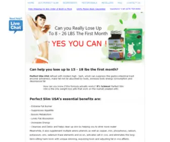 Perfectslimusa.net(Best Weight Loss Pills that Work) Screenshot