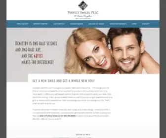 Perfectsmiles.com(Cosmetic dentistry in Nashua NH) Screenshot