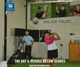 Perfectswingasia.com(The Singha Elite Golf Performance Centre) Screenshot