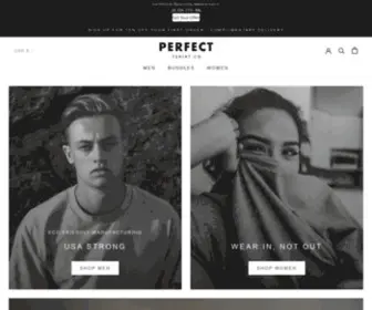 Perfecttshirtco.com(Perfect TShirt Co) Screenshot