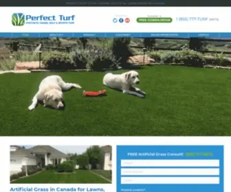 Perfectturfgrass.ca(Synthetic Grass) Screenshot