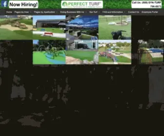 Perfectturfinc.com(Perfect Turf) Screenshot