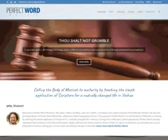 Perfectword.org(Perfect Word Ministries) Screenshot