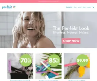 Perfektbeauty.com(Per-fékt Beauty) Screenshot