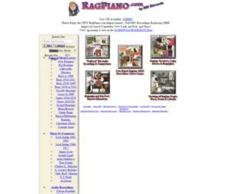 Perfessorbill.com("Perfessor" Bill Edwards' Ragtime MIDI) Screenshot