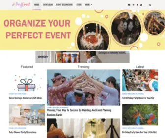 Perfevent.net(Planning And Complete Guide Of Organizing Events) Screenshot