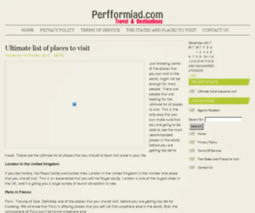Perfformiad.com(Perfformiad) Screenshot