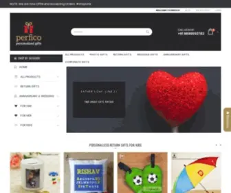Perfico.com(Personalized Gifts) Screenshot