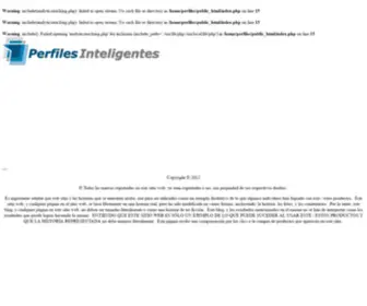 Perfilesinteligentes.com(Sistema de Perfiles Inteligentes) Screenshot