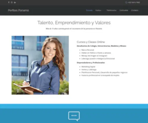 Perfilespanama.com(Perfiles Panamá) Screenshot