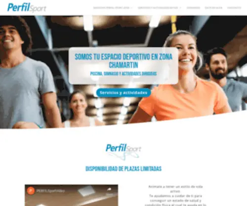 Perfilsport.es(Inicio) Screenshot