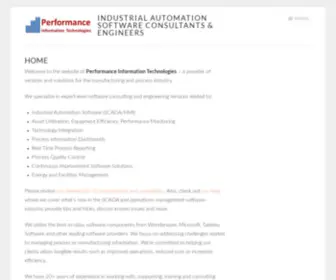 Perfinfo.com(Performance Information Technologies) Screenshot
