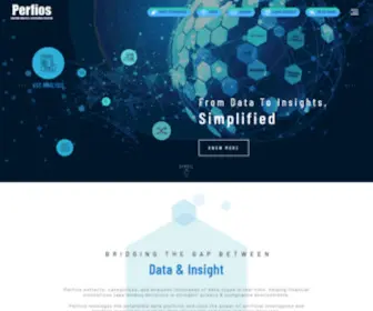 Perfios.com(Financial Data Analysis Software & Tools) Screenshot