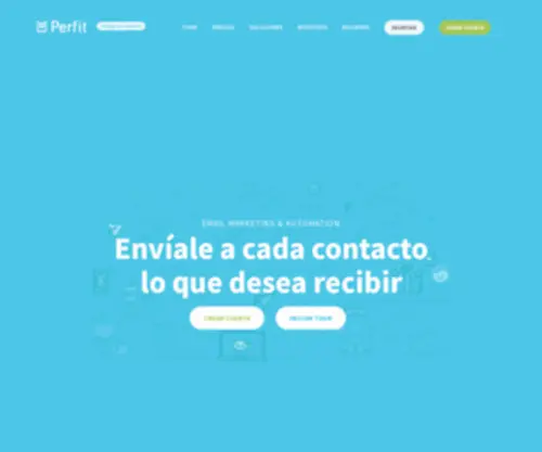 Perfit.com.ar(Perfit Email Marketing) Screenshot