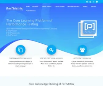 Perfmatrix.com(PerfMatrix) Screenshot