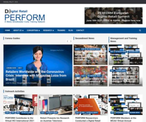 Perform-Network.eu(PERFORM) Screenshot