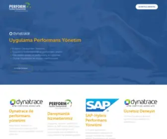 Perform.com.tr(Dynatrace Türkiye) Screenshot