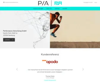 Performance-Advertising.de(Performance Advertising) Screenshot