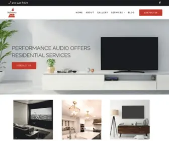 Performance-Audio.com(Home Audio) Screenshot