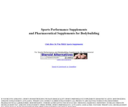 Performance-Pharma.com(Sports Performance Supplements and Pharmaceutical Supplements for Bodybuilding) Screenshot