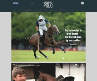 Performance-Polo.com(Polo equipment) Screenshot