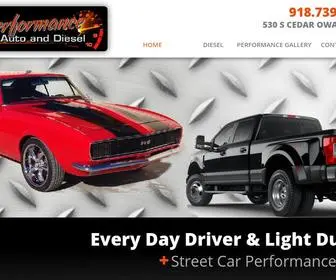 Performanceautoanddiesel.com(Performance Auto & Diesel) Screenshot