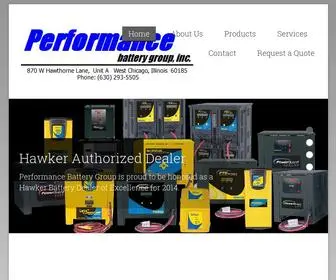 Performancebatterygroup.com(Performancebatterygroup) Screenshot