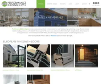 Performancebuildingsupply.com(Performance Building Supply) Screenshot