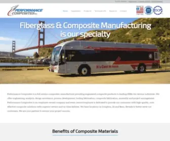 Performancecomposites.com(Performance Composites) Screenshot