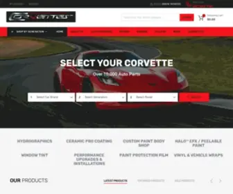 Performancecorvettes.com(Performance Corvettes) Screenshot