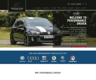 Performancedriven.co.uk(Performance Driven) Screenshot